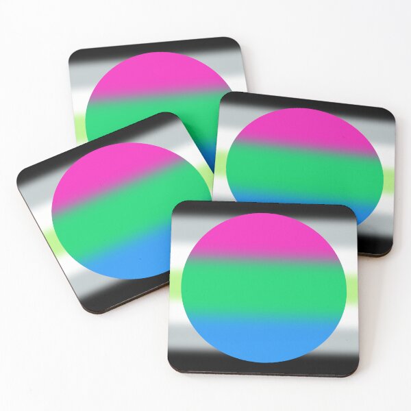 Aperçu de l'œuvre Gradient Agender Polysexual Rainbow Pride Flag créée et vendue par Sum-Thangs.