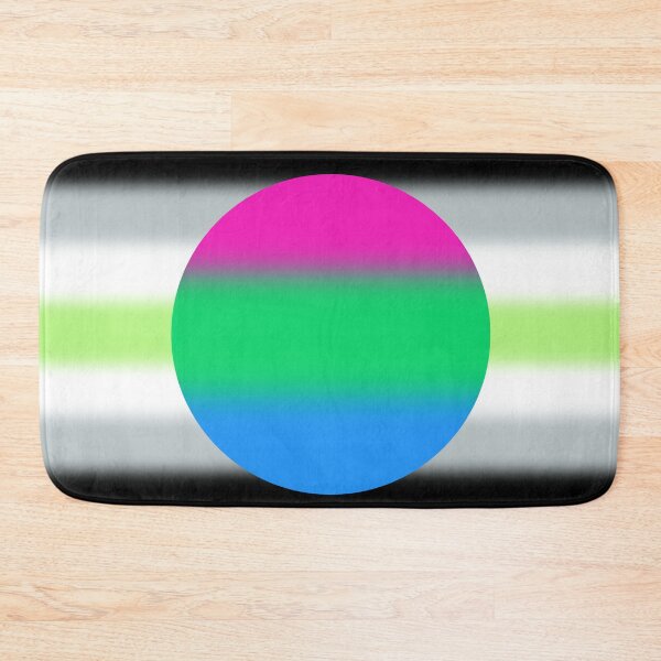 Item preview, Gradient Agender Polysexual Rainbow Pride Flag designed and sold by Sum-Thangs.