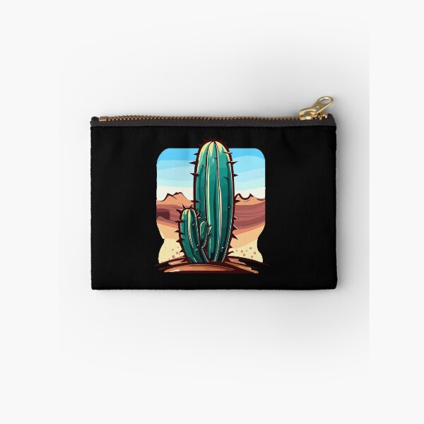 Item preview, A cactus with a desert landscape in the background designed and sold by Colorful Dreams.