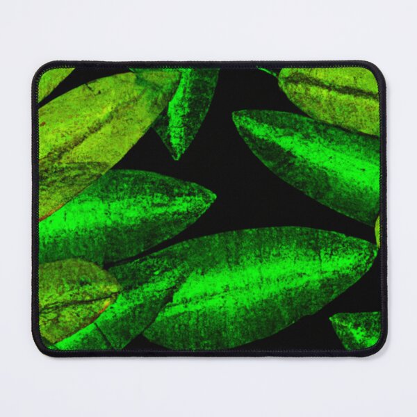 Item preview, Neon Green Leaves Art. Buy Now designed and sold by Health And Fitness Posts e-Store.