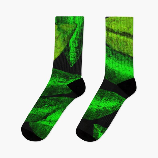 Item preview, Neon Green Leaves Art. Buy Now designed and sold by Health And Fitness Posts e-Store.