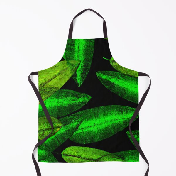 Item preview, Neon Green Leaves Art. Buy Now designed and sold by Health And Fitness Posts e-Store.