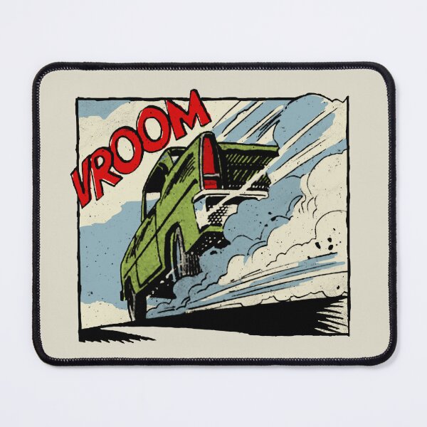Item preview, vroom car comic panel designed and sold by candc-retro.