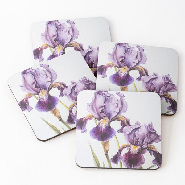 Item preview, Purple Irises  designed and sold by Vanover Designs.