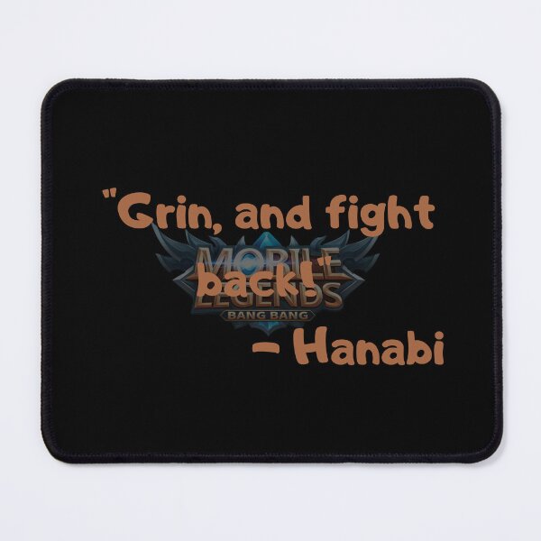 Item preview, Mobile Legends Bang Bang Hanabi Grin, and fight back! designed and sold by Kormix.