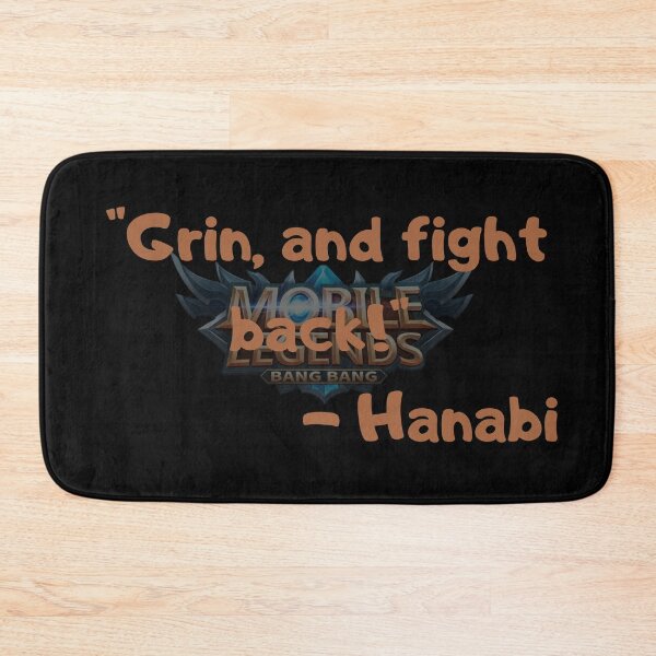 Item preview, Mobile Legends Bang Bang Hanabi Grin, and fight back! designed and sold by Kormix.
