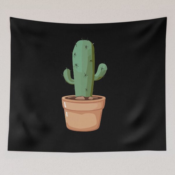 Item preview, cactus in a pot designed and sold by Colorful Dreams.