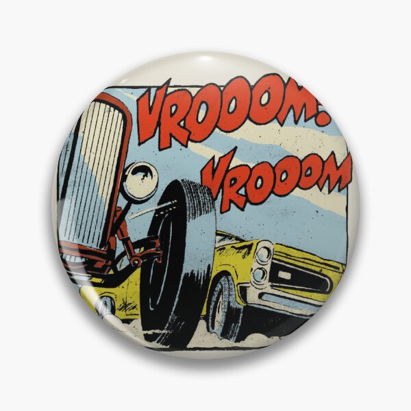 Item preview, vrooom vrooom car comic panel designed and sold by candc-retro.