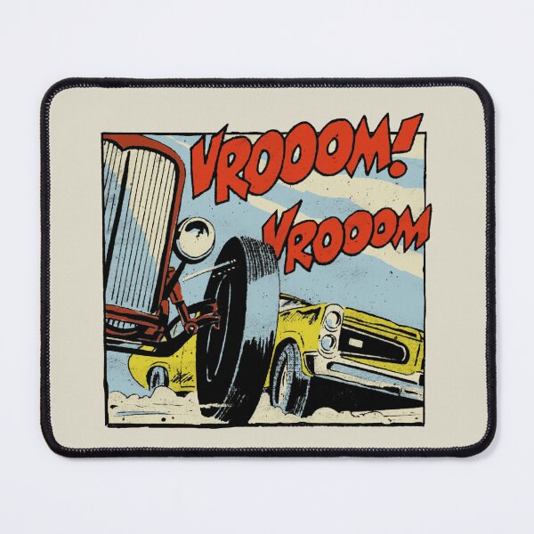 Item preview, vrooom vrooom car comic panel designed and sold by candc-retro.