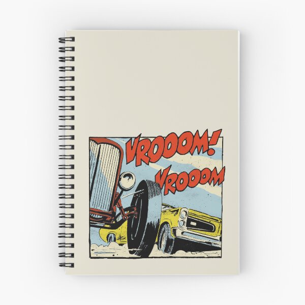 Item preview, vrooom vrooom car comic panel designed and sold by candc-retro.
