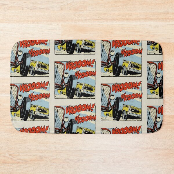 Item preview, vrooom vrooom car comic panel designed and sold by candc-retro.