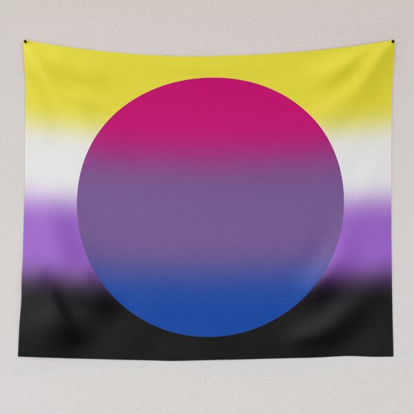 Item preview, Gradient Non-Binary Bisexual Pride Flag designed and sold by Sum-Thangs.