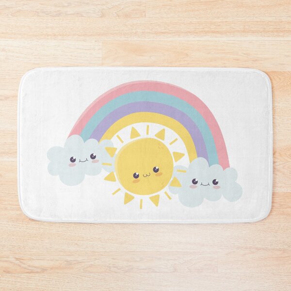 Artikelvorschau, die Sonne die Wolken und der Regenbogen entworfen und verkauft von ritusdesigns.