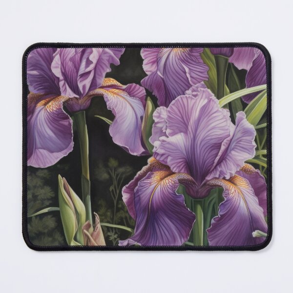 Artikelvorschau, Purple Irises  entworfen und verkauft von Vanover Designs.