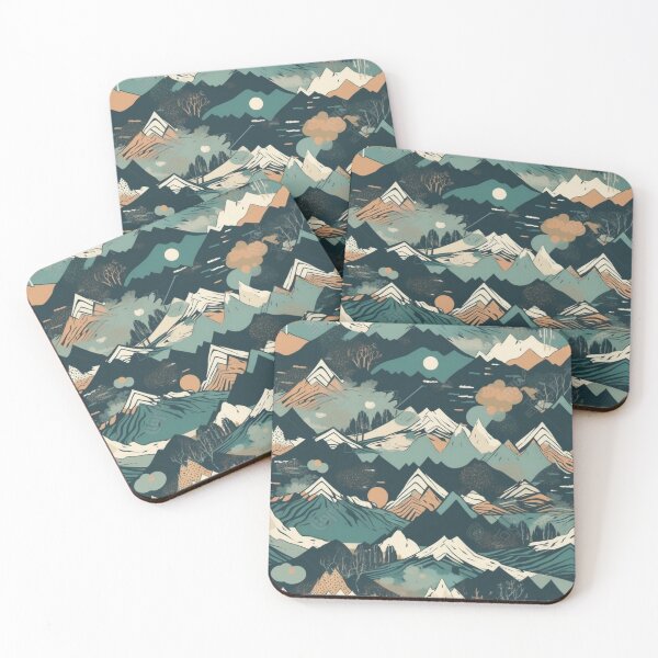 Item preview, Mountain landscapes designed and sold by Ernest Petitjean Créations.