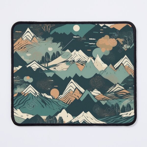 Item preview, Mountain landscapes designed and sold by Ernest Petitjean Créations.