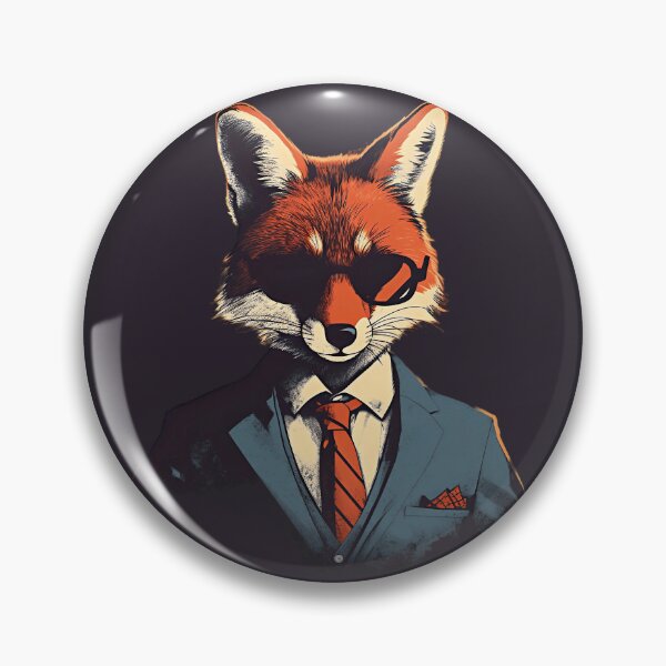 Item preview, mafia red fox || designed and sold by GalleryThreads.
