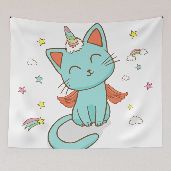 Item preview, +++ Sweet Unicorncat - Unicat designed and sold by hammermnn.