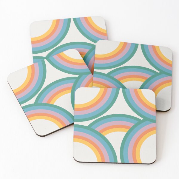 Item preview, Playful retro style rainbow design  designed and sold by BattaAnastasia.