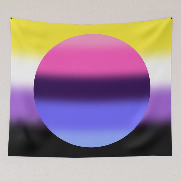 Item preview, Gradient Non-Binary Omnisexual Pride Flag designed and sold by Sum-Thangs.