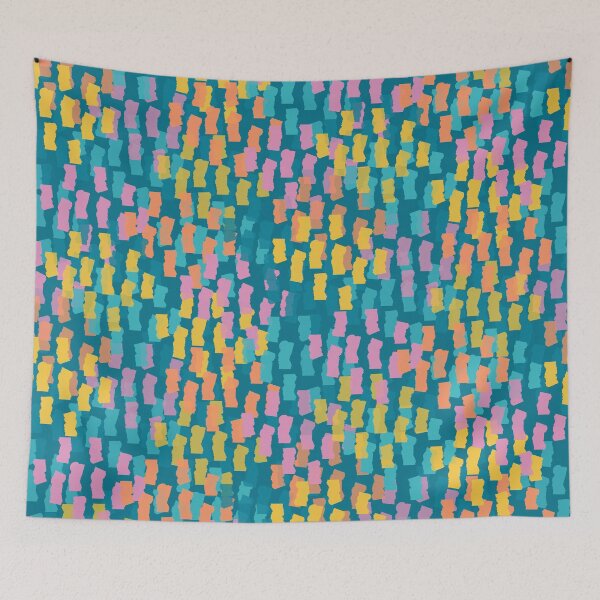 Item preview, Tapestry Stripes : crazy washitapes looks like a flower garden designed and sold by EricaHarwig.