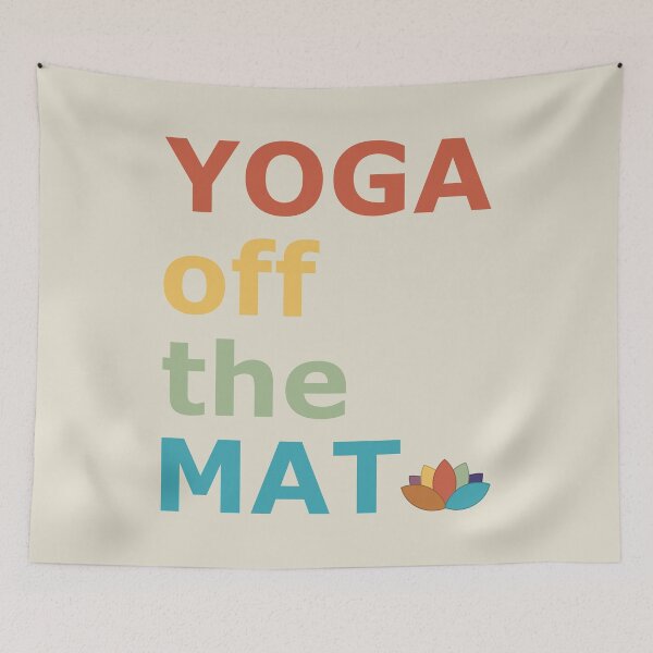 Item preview, Yoga off the Mat designed and sold by SaturdayMeadow.