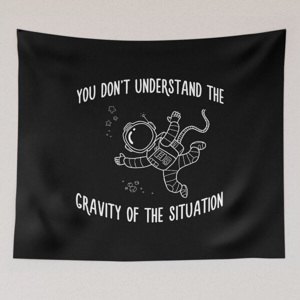 Item preview, Space Gravity - Astronaut Science Tee designed and sold by pixeptional.