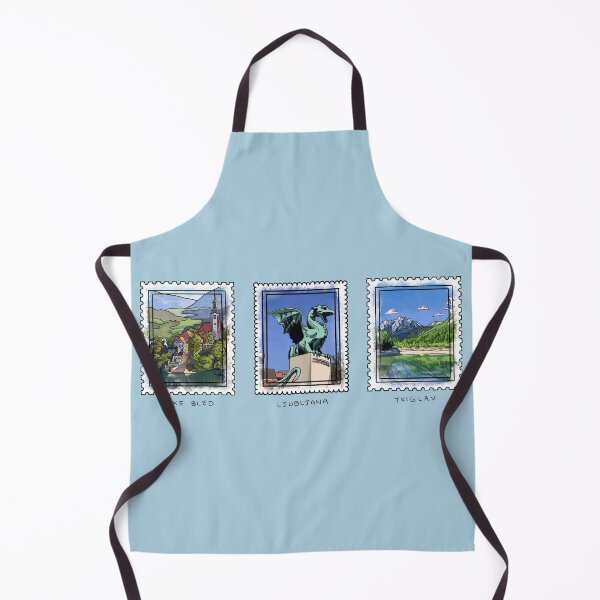 Item preview, Slovenian Attractions Stamps designed and sold by kaleap192.