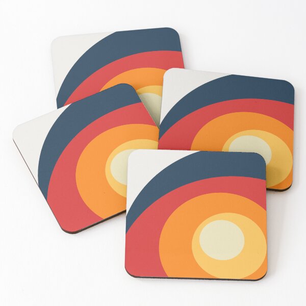Item preview, Multicolored retro style circles designed and sold by BattaAnastasia.