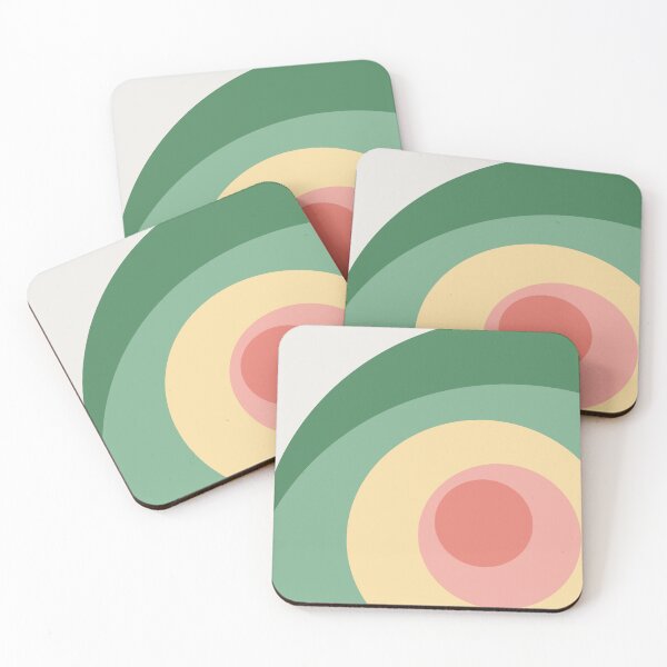 Item preview, Multicolored retro style circles  designed and sold by BattaAnastasia.