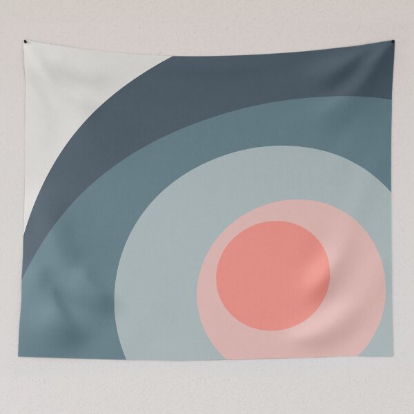 Item preview, Multicolored retro style circles  designed and sold by BattaAnastasia.