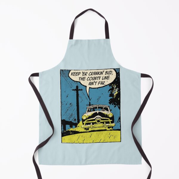 Item preview, county line car comic panel designed and sold by candc-retro.