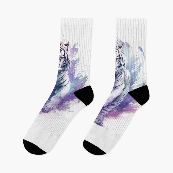 Item preview, Pure White Tiger designed and sold by letsgetinspired.