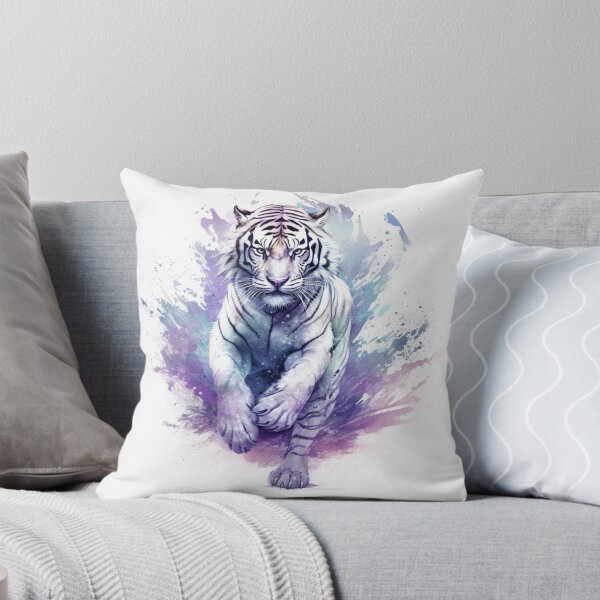 Item preview, Pure White Tiger designed and sold by letsgetinspired.