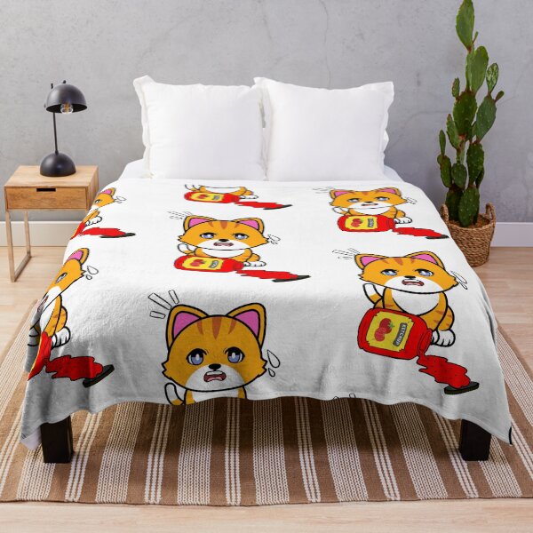 Item preview, Cute orange cat Spilled Tomato Ketchup designed and sold by Pet Station.
