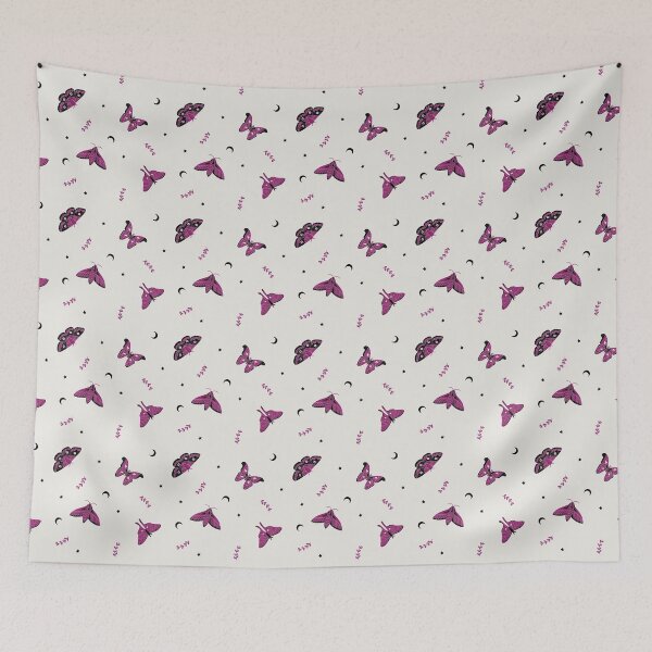 Item preview, Moths pink designed and sold by claudiecb.