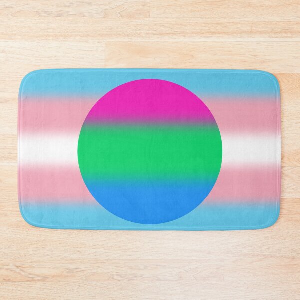 Item preview, Gradient Transgender Polysexual Pride Flag designed and sold by Sum-Thangs.