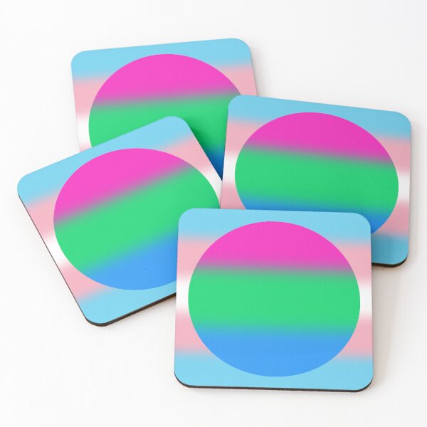 Item preview, Gradient Transgender Polysexual Pride Flag designed and sold by Sum-Thangs.