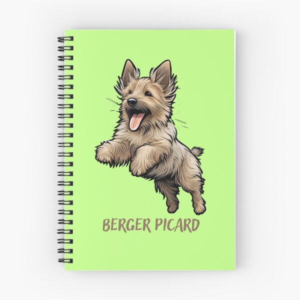 Item preview, Berger Picard puppy - cute dog designed and sold by schizarty.