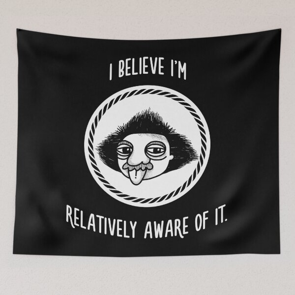 Item preview, Relatively Aware Einstein - Science Pun Tee designed and sold by pixeptional.