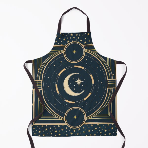 Item preview, Celestial moon and star design designed and sold by CreativeStrand.