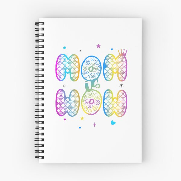 Aperçu de l'œuvre Maman est Wow créée et vendue par HappyMoodDesign.