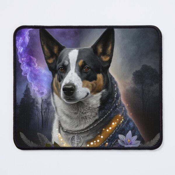Item preview, Australian Catte Dog Art designed and sold by Nocturne  Paws.
