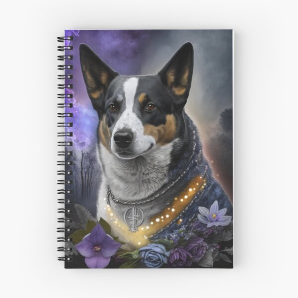 Item preview, Australian Catte Dog Art designed and sold by Nocturne  Paws.