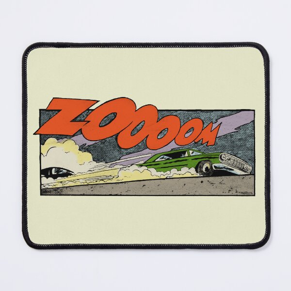 Item preview, zoooom car comic panel designed and sold by candc-retro.