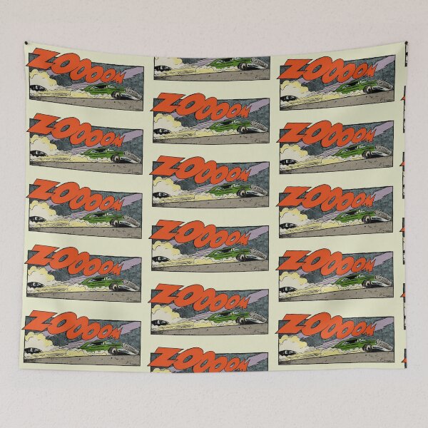 Item preview, zoooom car comic panel designed and sold by candc-retro.