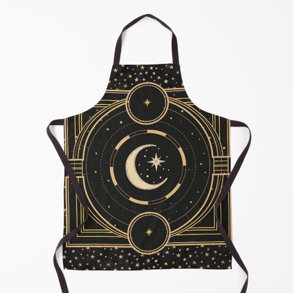 Item preview, Celestial moon and star design designed and sold by CreativeStrand.
