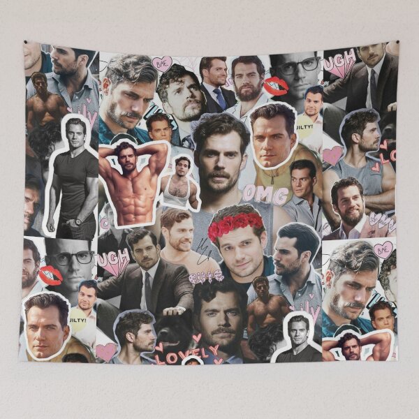 Item preview, henry cavill photo collage  designed and sold by heavyduck.
