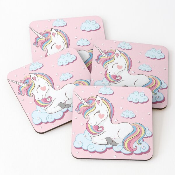 Item preview, pink unicorn  designed and sold by ritusdesigns.