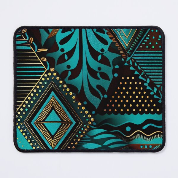 Item preview, African Loincloth Green style that Brightens Up Your Look! designed and sold by AfroMosaic.